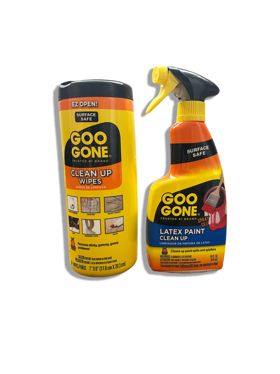 Goo Gone Painters Pal & Tough Task Wipe Bundle